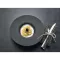 Talerz deserowy Villeroy & Boch Manufacture Rock 16 cm, czarny