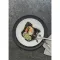 Talerz deserowy Villeroy & Boch Manufacture Rock 16 cm, czarny
