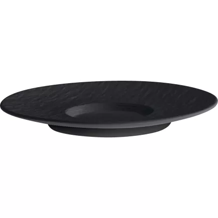 Spodek pod filiżankę do kawy Villeroy & Boch Manufacture Rock 17 cm, czarny