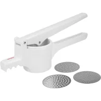 Plastikowa praska do ziemniaków Metaltex, 3 różne sitka