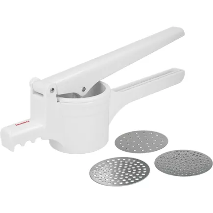 Plastikowa praska do ziemniaków Metaltex, 3 różne sitka