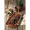 Talerz głęboki Churchill Stonecast Spiced Orange 23,5 cm, trójkątny
