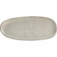 Talíř mělký F2D Ceres Grey 34x14,5 cm