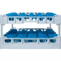 Koš na sklenice do myčky Fries Rack System Clixrack pro 25 sklenic o výšce do 245 mm