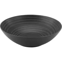 Miska Lava Stone 24 cm, černá
