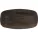 Talíř servírovací Churchill Stonecast Iron Black 35,5x18,9 cm