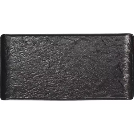 Talíř hranatý Tognana Black 33,5x20,5 cm