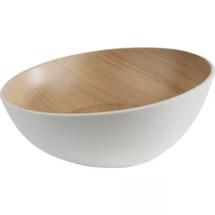 Miska do serwowania APS Frida 1,6 l, drewno/biel