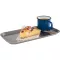 Servírovací tác APS Vintage 34x18 cm, starožitný nerezový vzhled