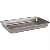 Półmisek do serwowania APS Vintage 25,5x16 cm, wygląd antycznej stali nierdzewnej