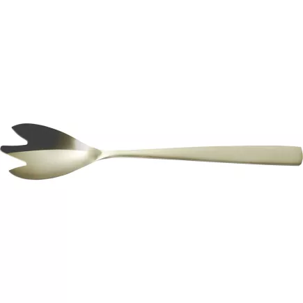 Widelec do sałatek stal nierdzewna Barcelona 26,6 cm, champagne