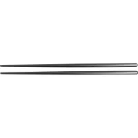 Nerezové hůlky Kyoto 2ks, 23 cm černé