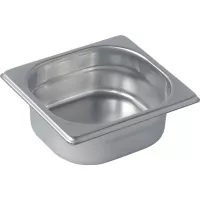 Gastronomiczny pojemnik GN 1/6 176x162 mm stal nierdzewna,  v=65 mm Pujadas
