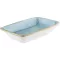 Talíř obdélníkový Bonna Aura Aqua 15x9 cm