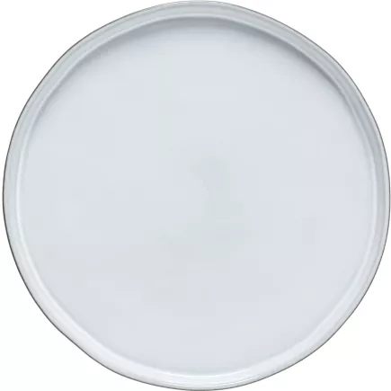 Talíř mělký Costa Nova Laguna 27 cm, bílý, vyvýšený okraj