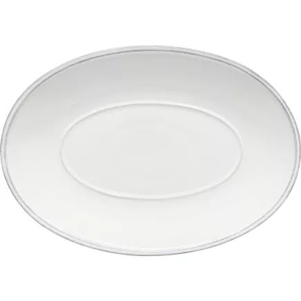 Talerz owalny Costa Nova Friso 30 cm, biały