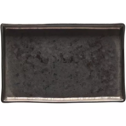 Talíř obdélníkový Costa Nova Lagoa 18,5x11,7 cm, metalický