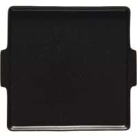 Talíř servírovací Costa Nova Notos 22,4x20,7 cm, černý, s uchy