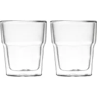 Dvoustěnné sklenice 100 ml, sada 2 ks