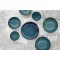 Miska plochá Serax Aqua 15 cm, tyrkysová