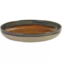 Miska SERAX Surface 32 cm, rusty hnědá