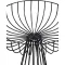 Košík SERAX Metal Sculptures XL 30x30 cm, černá