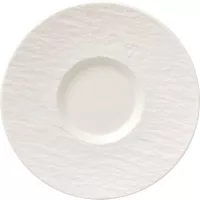 Spodek do kawy Villeroy & Boch Manufacture Spodek do kawy Rock 15,5 cm, biały