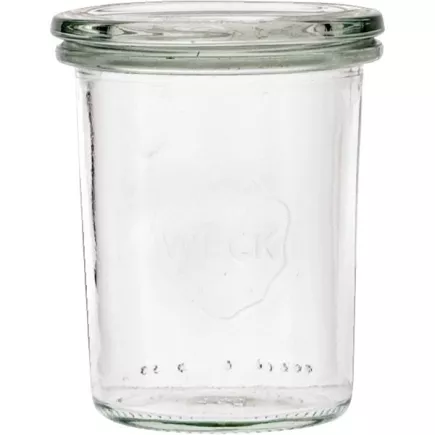Słoiki do przetworów Weck Einkochwelt 160 ml, z pokrywką, zestaw 12 sztuk