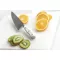 Nóż Santoku, ostrze 12,5 cm, biały