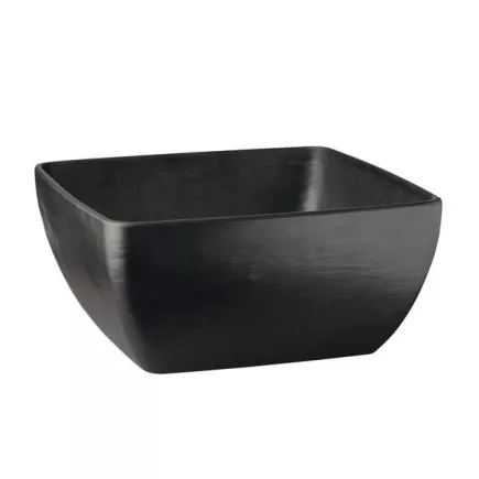 Melaminová miska APS Slate 3,8 l, černá