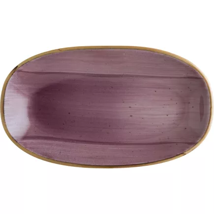 Talíř oválný Bonna Aura Black Berry 15x8,5 cm