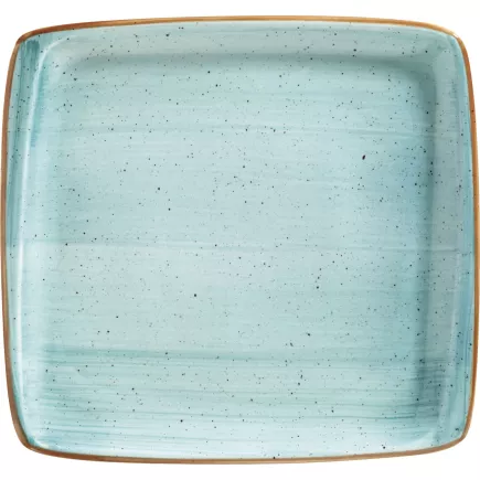 Talíř obdélníkový Bonna Aura Aqua 22x20 cm