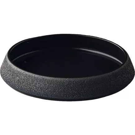 Talerz głęboki Style Point Vulcanic 20 cm, czarny