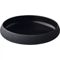Talerz głęboki Style Point Vulcanic 24 cm, czarny