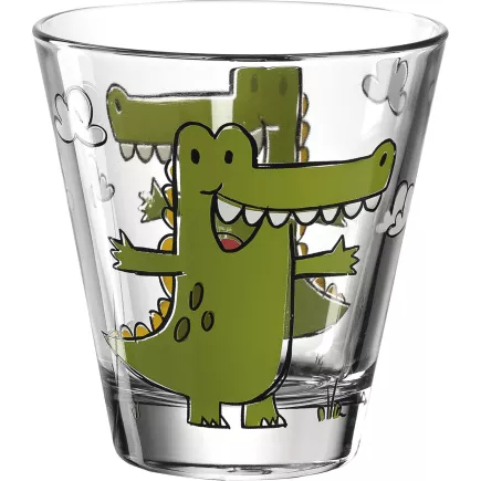 Dětská sklenička 220 ml, krokodýl