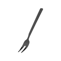 Widelec do porcjowania gastro 18 cm, czarny