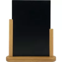 Tablica kredowa Securit Elegant, platforma 31x21 cm, drewno tekowe