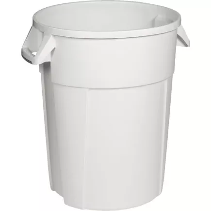 Plastový koš na potraviny 85 l, bílý