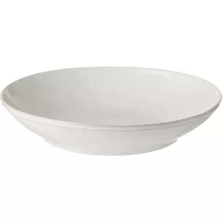 Talerz płytki Costa Nova Fontana 34 cm, biały