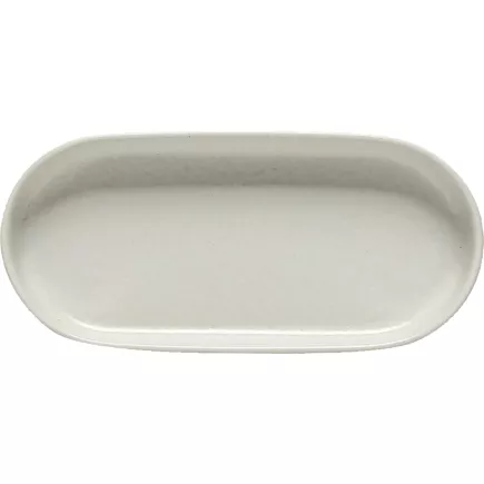Talerz owalny Costa Nova Redonda 21,2x9,8 cm, biały