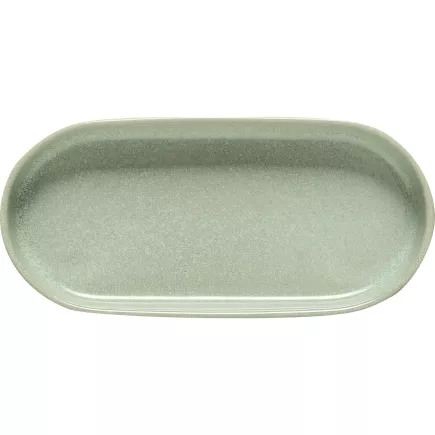 Talerz owalny Costa Nova Redonda 21,2x9,8 cm, zielony