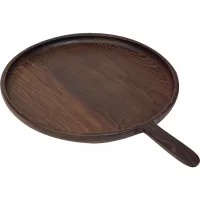 Drewniana taca z uchwytem SERAX Pure Dark Brown/Wood 48,6x35 cm