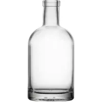 Butelka szklana ze srebrną nakrętką Nocturne 700 ml