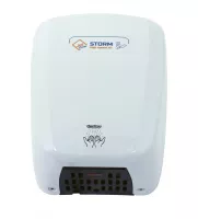 Suszarka do rąk na gorące powietrze Jet Dryer STORM Biały metal