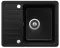 Kuchyňský dřez Aquasanita Notus 575.5E black metallic
