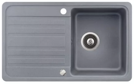 Kuchyňský dřez Aquasanita Notus 765.0E alumetallic