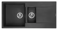Kuchyňský dřez Reginox Amsterdam 1000.10 Black metalic (silvery)