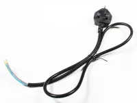 Kabel zasilający Jet Dryer BS1363 (Typ G), bez złącza, czarny