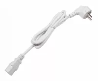 Kabel zasilający Jet Dryer złącze IEC C13, biały
