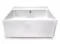 Zlewozmywak kuchenny Villeroy & Boch Single 595 White Pearl  Biała ceramika Pearl
